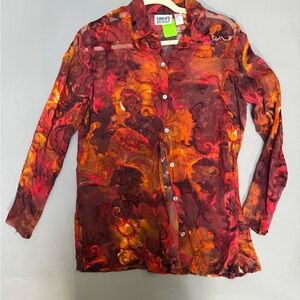 Chico's Multicolor Button Down Shirt